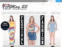 Tablet Screenshot of may23online.com